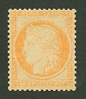 40c SIEGE Orange Clair (n°38b) Neuf *. Cote 725€. Signé SCHELLER. TTB. - 1870 Siege Of Paris