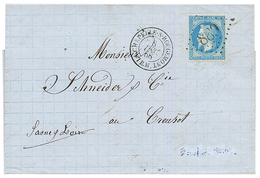 "ROUGEMONT BOITE MOBILE" : 1868 20c(n°29) Obl. GC 889 + LA CHAPELLE-S-ROUGEMONT B.M. Sur Lettre Avec Texte De MASSEVAUX. - Altri & Non Classificati