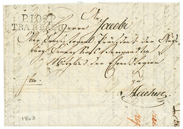 1808 P.102.P TRARBACH Sur Lettre Pour AACHEN. TTB. - 1792-1815: Dipartimenti Conquistati