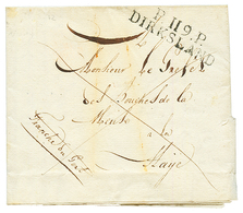 1812 P.119.P DIRKSLAND Sur Lettre Pour LA HAYE. RARETE. Superbe. - 1792-1815: Conquered Departments