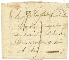 1807 N°5 GRANDE ARMEE Sur Lettre Avec Texte Daté "MEIVE" Pour La FRANCE. TTB. - Army Postmarks (before 1900)