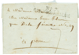 An 14 N°7 GRANDE ARMEE Sur Lettre Avec Texte Daté "STUTTGART" Pour La FRANCE. TTB. - Army Postmarks (before 1900)