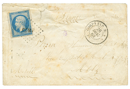 1863 20c(n°14) Obl. CEMA + CORPS EXP. MEXIQUE Sur Env(pd) Pour La FRANCE. B/TB. - Sellos De La Armada (antes De 1900)