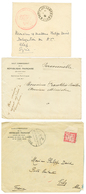 SYRIE - LIBAN : 1929/38 Lot 3 Lettres HAUT COMMISSARIAT SYRIE (30c TAXE + DAMAS, POSTE AUX ARMES 510 ...TB. - Army Postmarks (before 1900)