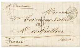 1865 CONF. ARGENTINE CARMEL + Taxe 16 (Double Port) Sur Lettre De BUENOS-AYRES Pour La FRANCE. TTB. - Correo Marítimo