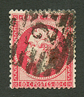 80c (n°24) Obl. Cachet Espagnol 2. TTB. - Altri & Non Classificati