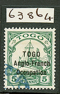 TOGO : Tirage De SANASANE MANGU 5pf (n°55) Oblitéré. Cote 370€. Signé SCHELLER + Certificat B.P.A. TTB. - Otros & Sin Clasificación