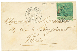 "GRAND TABOU - Tarif IMPRIME" : 1899 5c Obl. GRAND TABOU COTE D' IVOIRE Sur Enveloppe Pour PARIS. TB. - Autres & Non Classés