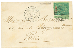 "GRAND TABOU - Tarif IMPRIME" : 1899 5c Obl. GRAND TABOU COTE D' IVOIRE Sur Enveloppe Pour PARIS. TB. - Otros & Sin Clasificación