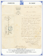 COURRIERS Du BAGNE : 1873 Lettre Du BAGNE De CAYENNE Pour La FRANCE. On Joint Une Seconde Lettre Du BAGNE De CAYENNE (te - Other & Unclassified