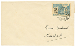 MAROC : POSTE LOCALE 1897 25c Obl. MARAKECH MARRUECOS Sur Enveloppe. TTB. - Otros & Sin Clasificación