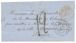 PRISONNIER Au PENITENCIER De L' ILE De NOU : 1872 NLLE CALEDONIE NOUMEA + Taxe 12 Sur Lettre Avec Texte "J. RINGARD Pris - Otros & Sin Clasificación