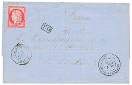 1875 CG 80c CERES(pd) Obl. SPM + ST PIERRE ET MIQUELON Sur Lettre Pour ST MALO. TB. - Otros & Sin Clasificación