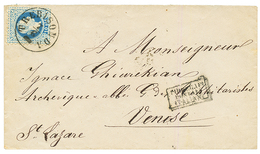 "TREBIZONDE" : 1877 10s Canc. TREBIZONDA + PIROSCAFI/ POSTALI/ ITALIANI On Cover To VENEZIA (ITALY). Vvf. - Levante-Marken