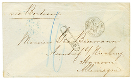 ARGENTINA To ASENDORF : 1865 CONF. ARGENTINE SAINTONGE + F./39 On Envelope With Full Text From BUENOS AYRES To ASENDORF  - Other & Unclassified