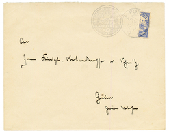KAROLINEN : 1910 Bisect 20pf (n°10H) Canc. PONAPE On Envelope To GERMANY. RARE. JÄSCHKE-LANTELME Certificate (2018). Mic - Isole Caroline
