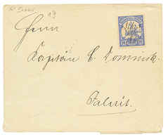 MARSHALL - ATOLL POST : 1908 20pf Pen Cancel. On Envelope To JALUIT. Superb. - Islas Marshall