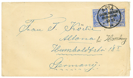 VORLAUFER : 1894 20pf (x2) Canc. APIA On Envelope To GERMANY. Superb. - Samoa