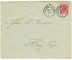 TOGO - VORLAUFER : 1897 GERMANY 10pf Canc. KLEIN-POPO On Envelope To KLEIN-POPO. Vf. - Togo