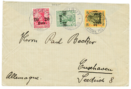 BEYROUTH SYRIA : 10p + 20p + 1 1/4P Canc. BEIRUT On Cover To GERMANY. Nice 3 Colors Franking. Vf. - Turchia (uffici)