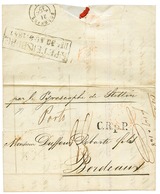 SHIPMAIL - PYROSCAPHE De SETTIN : 1847 "PORTO" + C.R.p.P + "Par Le PYROSCAPHE DE SETTIN" On Entire Letter From ST PETERS - Otros & Sin Clasificación