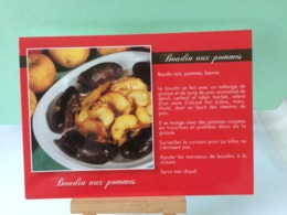 France >Recettes (cuisine) Boudin Aux Pommes - Non Circulé - Ricette Di Cucina