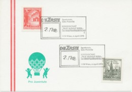ÖSTERREICH 1978, SST MALER / GRAFIKER: 1150 WIEN Prof. Rudolf Toth, 150 Briefmarkenstiche - Moderni