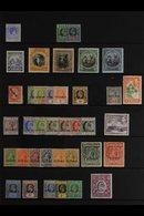 BRIT. COMMONWEALTH SPECIMENS Attractive Collection Off QV To Geo VI Stamps Overprinted Or Perforated "Specimen" With Man - Autres & Non Classés