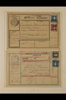 WWI AUSTRIAN OCCUPATION OF ITALY Attractive Collection Of Stamps And Parcel Cards From This Often Overlooked Theatre Of  - Autres & Non Classés