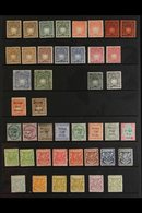 1890-1901 INTERESTING MINT COLLECTION Presented On A Trio Of Stock Pages & Includes 1890-95 "Light & Liberty" Shaded Ran - Africa Orientale Britannica