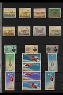 1963-1972 UNCHECKED MISCELLANY An Interesting Mint, Nhm & Used Unchecked Miscellany Mostly On Album & Stock Pages, Inclu - Dubai