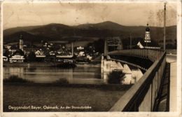 CPA AK Deggendorf An Der Donaubrucke GERMANY (892337) - Deggendorf