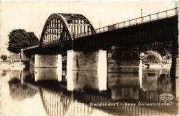 CPA AK Deggendorf Neue Donaubrucke GERMANY (892338) - Deggendorf