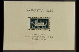 1937 DAPOSTA Mini-sheets all Four Shades, Michel Bl 1a/b & 2a/b, Never Hinged Mint, Fresh. (4 M/S's) For More Images, Pl - Altri & Non Classificati