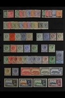 1886-1935 FINE MINT COLLECTION Attractive Range Incl. 1886 Overprinted ½d & 1d, 1886-7 Set To 6d, 1889 5c On ½d To 40c O - Gibilterra