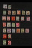 JIND 1886-1909 Attractive Mint Collection. With 1886 (red Overprint) 2a And 4a; 1886-99 Range To Both 1R, Plus Official  - Other & Unclassified