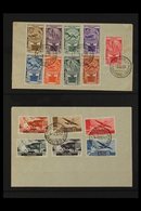 GENERAL ISSUES (NORTH AFRICA) 1933 50th Anniversary Of Foundation Of Colony Of Eritrea (Postage And Air) Complete Set (S - Autres & Non Classés