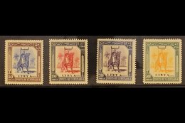 1951 (Issue For Use In Cyrenaica) Large Format High Values Set, 50m To 500m (Sass 10/13, SG 140/43), Never Hinged Mint.  - Libië