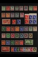 1905-1955 FINE MINT COLLECTION With BRITISH CURRENCY Including KEVII Range To 1s, KGV Range To 5s, And 1951 Set Never Hi - Sonstige & Ohne Zuordnung