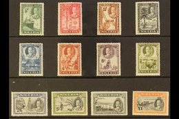 1936 Pictorials Complete Set, SG 34/45, Fine Mint, Very Fresh. (12 Stamps) For More Images, Please Visit Http://www.sand - Nigeria (...-1960)