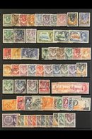 1925-53 ALL DIFFERENT USED COLLECTION Includes 1925-29 Most KGV Values To 2s, 3s, And 5s (incl 8d), 1938-52 KGVI Set Com - Rhodesia Del Nord (...-1963)