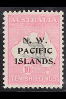 1915-16 10s Grey And Pink 'Roo, SG 84, Fine Fresh Mint. For More Images, Please Visit Http://www.sandafayre.com/itemdeta - Papua New Guinea