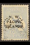 NWPI OFFICIAL 1919-23 6d Greyish Ultramarine Roo Overprint, SG O9a, Fine Used With "Namatanai" Cds's, Good Centring, Fre - Papua New Guinea