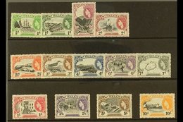 1953-59 Pictorial Definitive Complete Set, SG 153/65, Never Hinged Mint (13 Stamps) For More Images, Please Visit Http:/ - Saint Helena Island