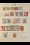 1897-1935 ALL DIFFERENT MINT COLLECTION Presented On Printed "New Ideal" Album Pages That Includes 1897-Sphinx & Pyramid - Sudan (...-1951)