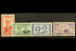 1947 Royal Visit Set Perforated "Specimen", SG 42s/45s, Very Fine Mint, Large Part Og. (4 Stamps) For More Images, Pleas - Swaziland (...-1967)