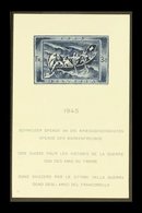 1945 War Relief Fund Mini Sheet, Mi Bl 11, SG MS446a, Never Hinged Mint For More Images, Please Visit Http://www.sandafa - Sonstige & Ohne Zuordnung
