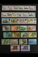 1971-2009 NEVER HINGED MINT COLLECTION ALL DIFFERENT Collection Of Complete Sets On Stock Pages, Almost Complete With On - Tristan Da Cunha