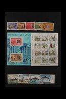 CHANNEL ISLANDS/ ISLE OF MAN 1980-1985 VERY FINE USED All Different Collection Of Sets On Hagner Leaves In A Binder. GUE - Altri & Non Classificati