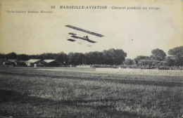 Delcampe - CPA. > Aviation > Meetings > Marseille Aviation - CHEURET En Plein Vol Dans Un Virage - TBE - Fliegertreffen
